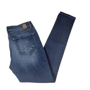 446 BKE Women's Blue Gabby Skinny Stretch Jeans Sz 28 Whiskers